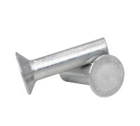 Aluminum Solid Countersunk Head Rivets, Flat Industrial Fastening Rivet(40mm,M6 (20Pcs))
