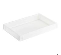 Alutec 05035 Bac en plastique convient pour contact alimentaire (l x H x P) 600 x 75 x 400 mm blanc 1 pc(s)