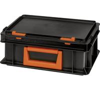 Alutec 139205110188 Bac en plastique Magnus PC 5 (l x H x P) 300 x 133 x 200 mm noir, orange 1 pc(s)