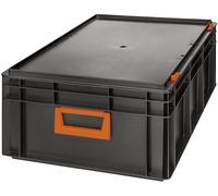 Alutec 139242210188 Bac en plastique Magnus PC 42 (l x H x P) 600 x 233 x 400 mm noir, orange 1 pc(s)