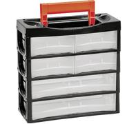 Alutec 66011 Coffret de rangement Nombre de compartiments: 6 Contenu 1 pc(s)