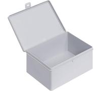 Alutec 66019 Bac à charnière ESD (L x l x H) 180 x 140 x 80 mm gris 1 pc(s)