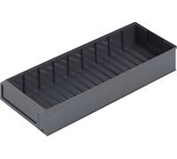 Alutec 66032 Bac à bec empilable (L x l x H) 500 x 183 x 81 mm gris foncé 1 pc(s)