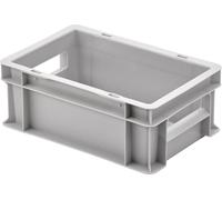 Alutec 75140 Bac en plastique fermé (l x H x P) 300 x 120 x 200 mm gris 1 pc(s)