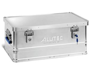 ALUTEC Aluminiumbox BASIC 40 LOCK (mit Zylinderschloss, 2 Schlüssel, Inhalt 40 l