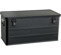 ALUTEC Aluminiumbox Classic 93 Schwarz, 93 ltr., (LxBxH) 750 X 350 X 355 mm