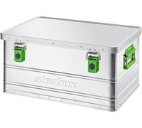 ALUTEC Coffre en aluminium Starbox 50 (contenu de 50 litres, dimensions intérieures (LxlxH) 585 x 390 x 270 mm, résistant à la poussière et aux projections d'eau, avec sangles à ailettes)