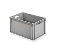 Alutec Bac en plastique fermé 75010 64 l 600 x 320 x 400 mm gris