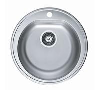 Alveus Form - Évier, diamètre 51 cm, inox 1116756