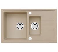 Alveus Intermezzo - Évier en granit 78x48 cm, beige 1117053