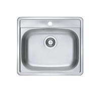 Alveus More - Évier 56x50 cm, inox 1103106