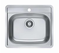 Alveus More - Évier 56x50 cm, inox 1106813