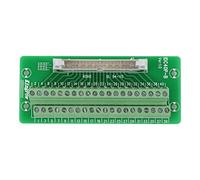 Alvinlite IDC 40P 40 broches connecteur de borne de prise mâle Interface PLC | avec support | Convient pour PIV | Mitsubishi Servo et installation sur rail Din Plc Breakout