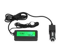 Alvinlite Mini thermomètre thermomètre numérique Compteur de température de Voiture pour Voiture intérieur extérieur(Vert)