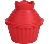 Alvinlite Moules à Cupcakes géants, moules à Cupcakes en Silicone Big Top lavables au Lave-Vaisselle, Ensembles de Cuisson antiadhésifs Jumbo Caupcake pour Bricolage