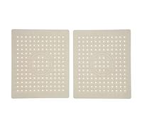 Alvinlite Paquet de 2 Tapis d'évier de Cuisine Protecteur de Tampon de Drainage 10"x 12" Caoutchouc antidérapant Durable