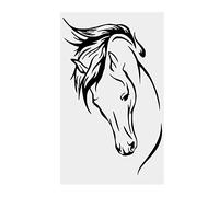 Alvinlite Sticker Mural Animal Cheval décor pour Chambre décoration de la Maison peintures murales
