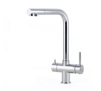 Alvito Atessa robinet à 3 voies en inox, haut, poli