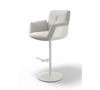 Alvo Chaise de bar pivotante avec pied assiette réglable en hauteur Cor - 864