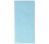 Alvotex Chic Airlaid 50 Serviettes de Table jetables en Tissu 1/8 Bleu Menthe 39 x 40 cm