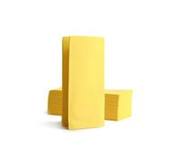 Alvotex Chic Airlaid 50 Serviettes de Table jetables en Tissu 1/8 Jaune 39 x 40 cm