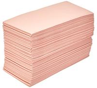 Alvotex Chic Airlaid Lot de 50 Serviettes jetables de qualité supérieure, 1/8 pliées, Aspect Tissu, 39 x 40 cm, Rose