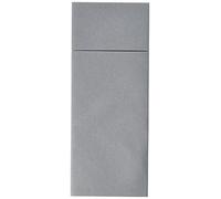 Alvotex Lot de 50 Serviettes Airlaid Gris