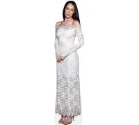 Alycia Debnam-Carey (Lace Dress) Silhouette en Carton Taille Mini