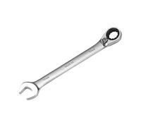 Alyco 191830 191830-Llave combinada Con carraca Reversible 72 dientes CR-V satinado Mate, 13 mm