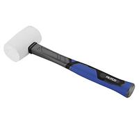 Alyco 196787-Maillet caoutchouc 455 g blanc manche fibre
