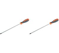 Alyco Orange - Tournevis à Embout Phillips, Série Longue, PH1 x 250 mm - 170426 (Lot de 2)