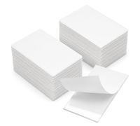 Alyvisun 50 Pastilles Nano Adhésives, Scotch Double Face Réutilisables | Tampon Adhésif Repositionnable, Ruban Mural Lavable pour Cadres, Décorations, Bureau et Projets DIY