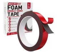 Alyvisun Adhésif Double Face Extra Fort, 20 mm x 3,3 m Ruban Adhésif | Épaisseur 1,1 mm, Adhésif Double Face Puissant pour Maison, Voiture, Bureau et DIY