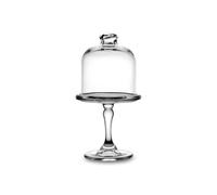 Pasabahce – Plat mini à pâtisserie avec cloche 10 cm – Lot de 2