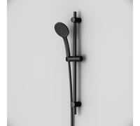 AM.PM Colonne douche, colonne de douche avec mitigeur et colonne de douche thermostatique, F01TA022 Hit Ensemble de douche, colonne de douche, finition noir mat