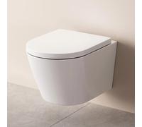 AM.PM Flash WC suspendu sans bride abattant Soft Close blanc CNA1901PSC