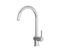 AM.PM Func Mitigeur de cuisine, Robinet de Cuisine Chrome, Mitigeur de Cuisine en Acier Inoxydable, S forme, 380mm