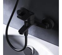 AM.PM Play Mitigeur bain douche noir mat mural F8Y10022