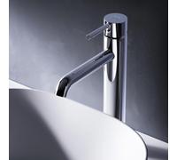 AM.PM - Robinet Lavabo Spike FPA92000, Mitigeur Vasque à Poser Chromé en Laiton Monocommande pour Salle de Bain