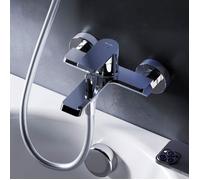 AM.PM Robinet mitigeur mécanique baignoire et douche, Chromé, Laiton FNA10000 Flash