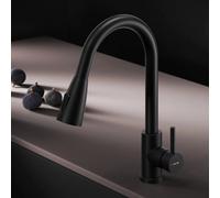 AM.PM X-Joy S Mitigeur cuisine noir mat douchette extractible F85B07522