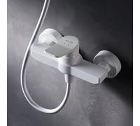 AM.PM X-Joy S - Mitigeur de Douche Monocommande pour Salle de Bain, Robinet de Douche Blanc Mat, Installation Standard
