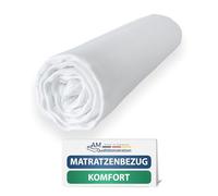 AM Qualitätsmatratzen - Housse de Matelas 160x220 Polyester - Protège Matelas avec Fermeture éclair - Amovible et Lavable - Housse Matelas 160 x 220 epaisseur 18 cm - Housse Matelas intégrale por lit