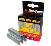 Am-tech B3752 agrafes 12 mm Lot de 1000 pièces