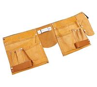 Am-Tech Ceinture porte-outils économique en cuir 11 poches