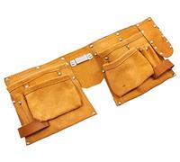 Am-Tech Ceinture porte-outils en cuir 11 poches