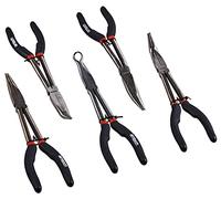 Am-Tech Jeu de 5 pinces longue portée 28 cm