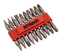 Am-Tech Lot de 10 embouts doubles de vissage