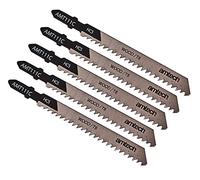 Am-tech M1600 Lot de 5 lames de scie sauteuse à bois