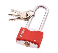 Am-Tech Quality Cadenas d'extérieur ultra résistant Construction rhombique en fer chromé Corps 40 mm - Anse longue